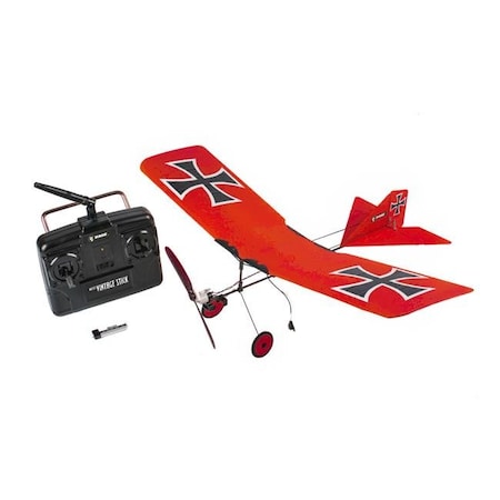 Plastiflex Company Inc Rage RC RGRA1112 Vintage Stick Micro RTF; Red RGRA1112